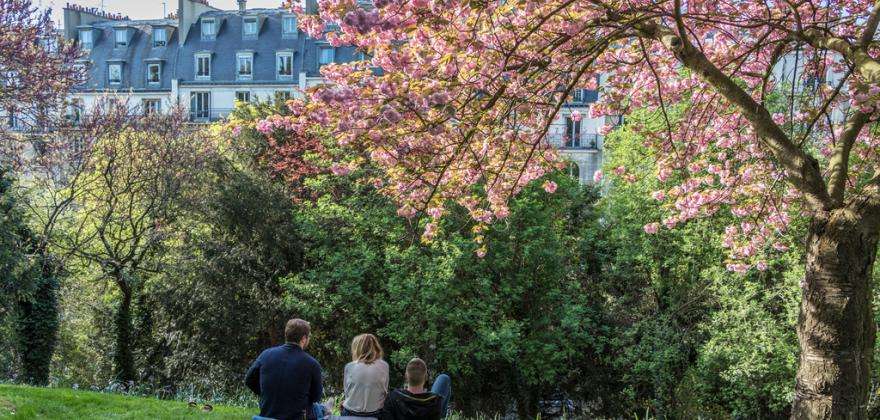 A walk on the Coulée Verte René Dumont, formerly the Promenade Plantée