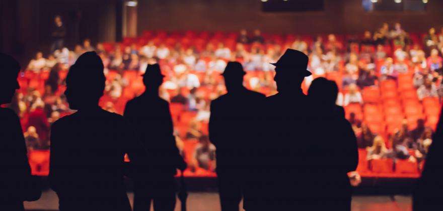 An intimate venue three minutes away on foot