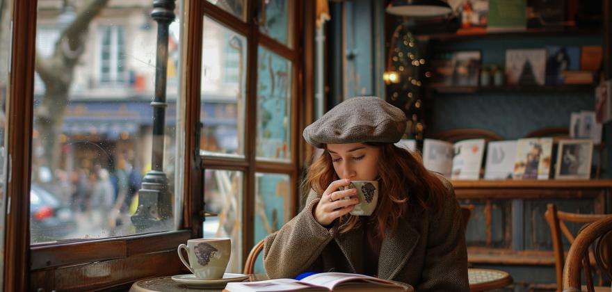 Explorer le Paris littéraire : cafés d’écrivains et librairies iconiques