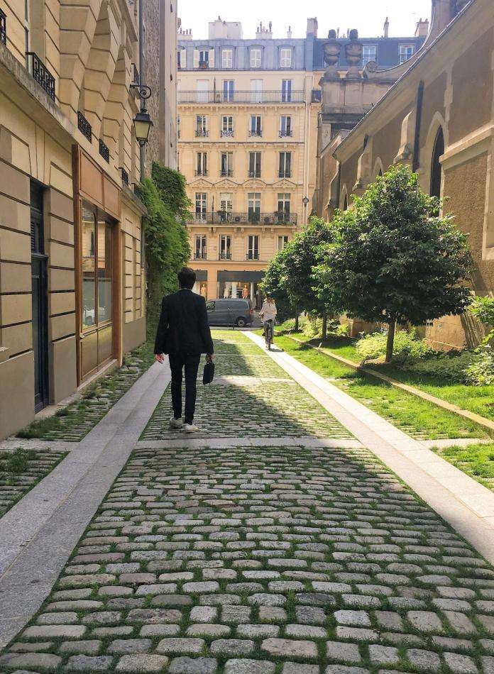 Paris France Hotel View Passage